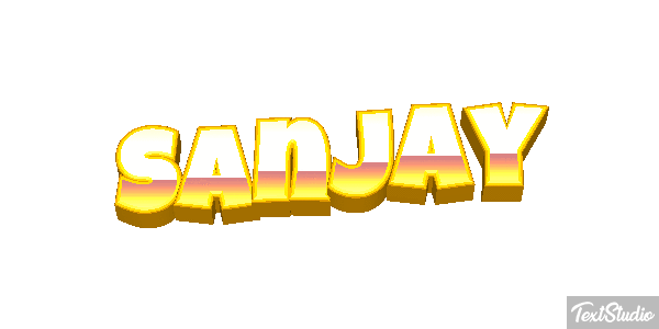Sanjay Text effect