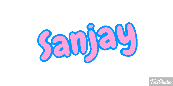 Sanjay Text effect