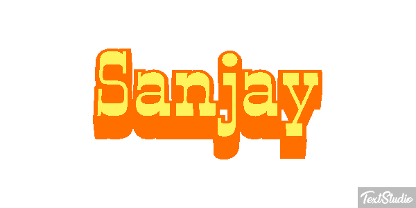 Sanjay Text effect