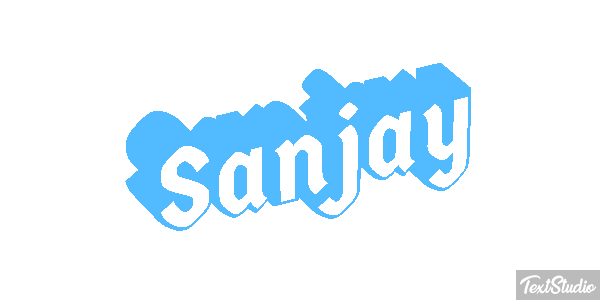 Sanjay Text effect