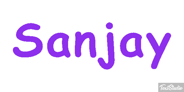 Sanjay Text effect