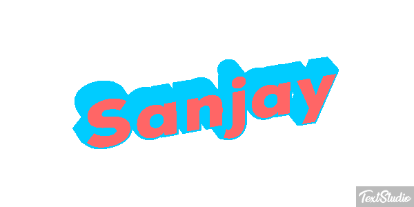 Sanjay Text effect