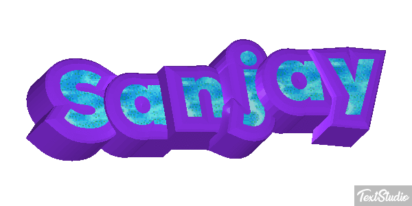 Sanjay Text effect