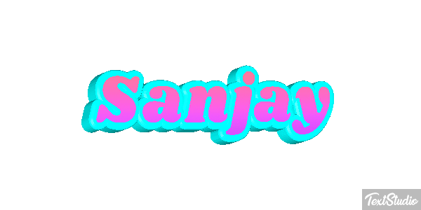 Sanjay Text effect