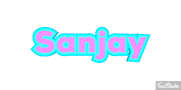 Sanjay Text effect