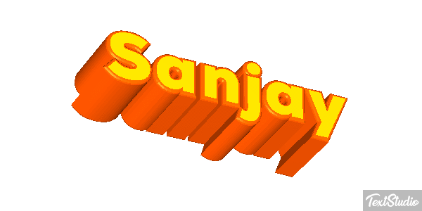 Sanjay Text effect