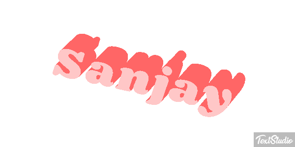 Sanjay Text effect