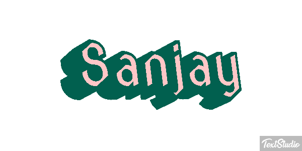 Sanjay Text effect