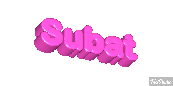 Şubat Текстовый эффект