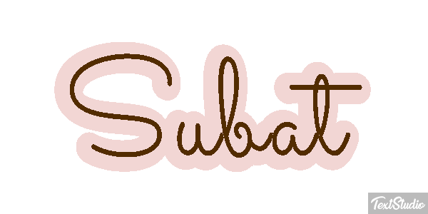 Şubat Текстовый эффект