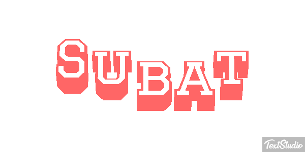 Şubat Текстовый эффект