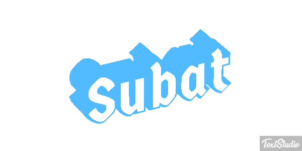 Şubat Текстовый эффект