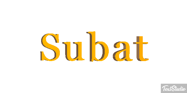 Şubat Текстовый эффект