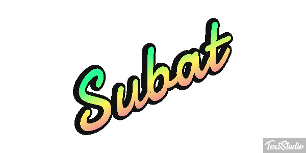 Şubat Текстовый эффект