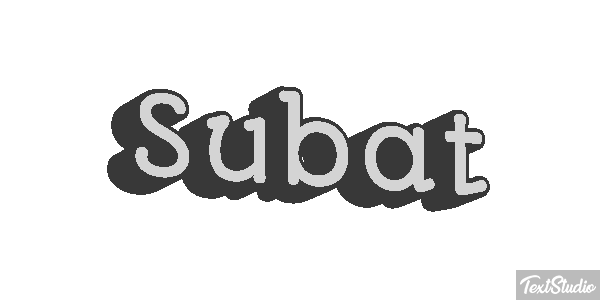 Şubat Текстовый эффект