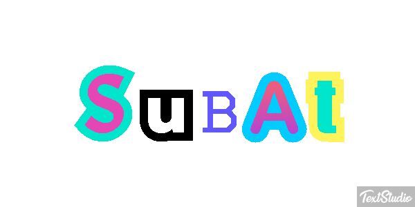 Şubat Текстовый эффект