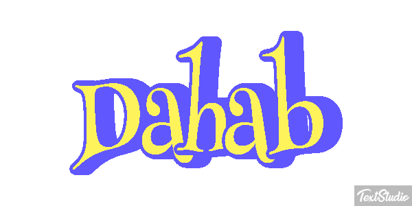 Dahab Efekt tekstowy