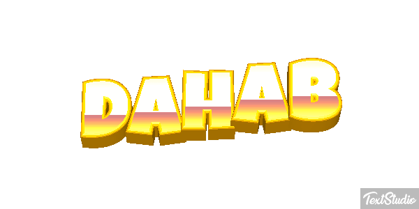 Dahab Efekt tekstowy