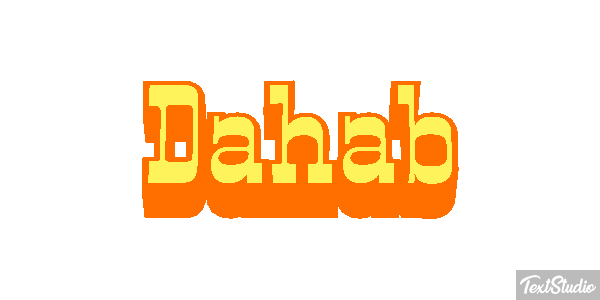 Dahab Efekt tekstowy