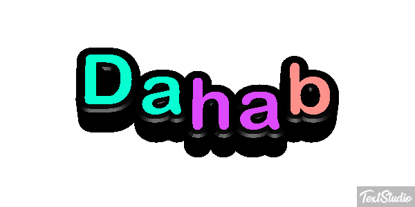 Dahab Efekt tekstowy
