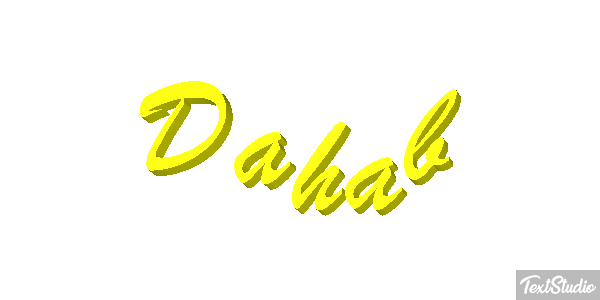 Dahab Efekt tekstowy