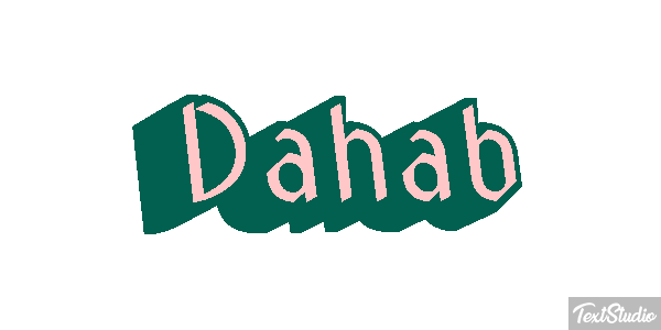 Dahab Efekt tekstowy