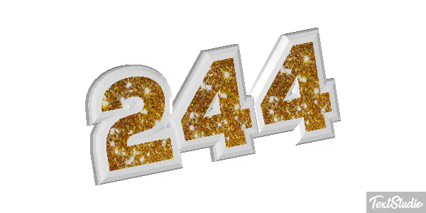 244 Текстовый эффект