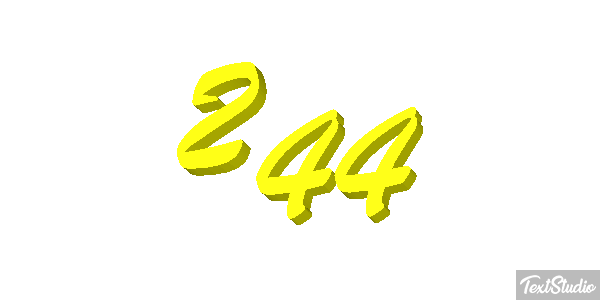 244 Текстовый эффект