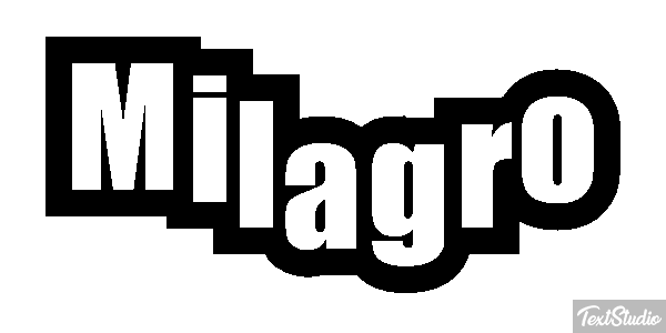 Milagro Efecto de texto