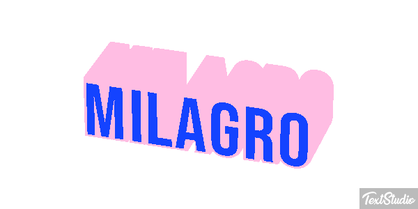 Milagro Efecto de texto