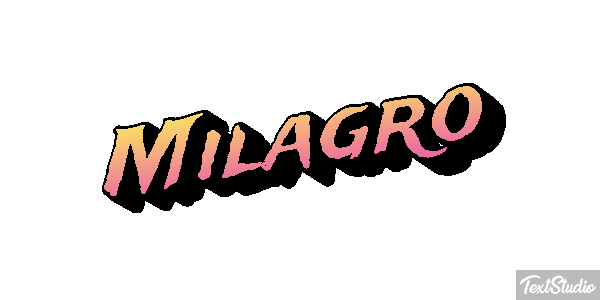 Milagro Efecto de texto