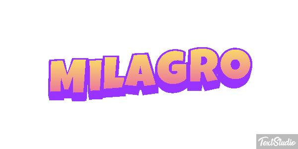 Milagro Efecto de texto