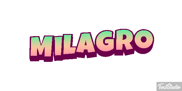 Milagro Efecto de texto