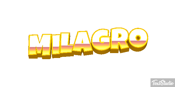 Milagro Efecto de texto