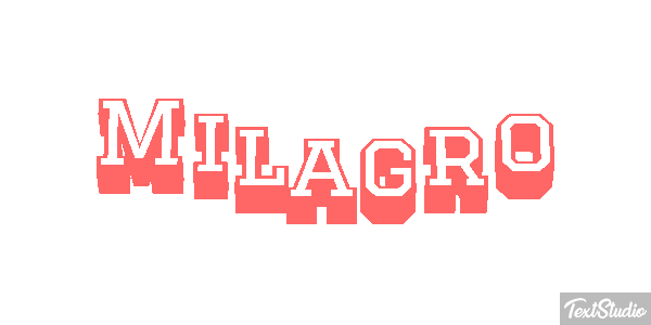 Milagro Efecto de texto