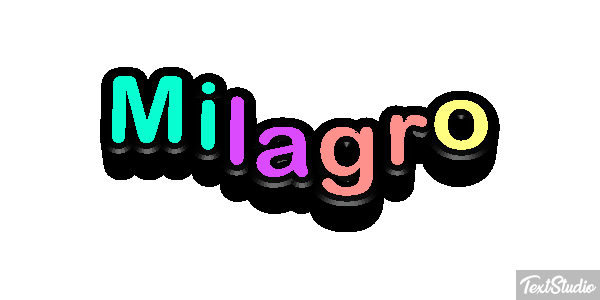 Milagro Efecto de texto