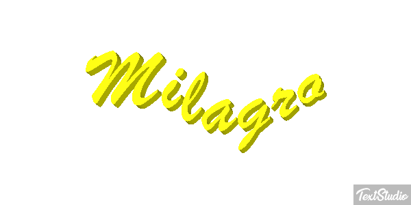 Milagro Efecto de texto