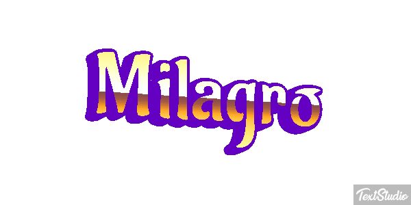 Milagro Efecto de texto