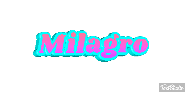 Milagro Efecto de texto
