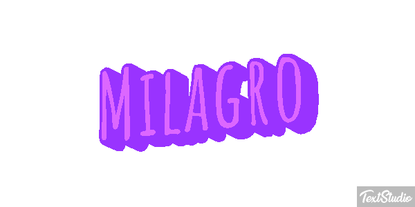 Milagro Efecto de texto