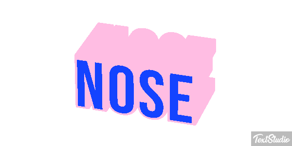 Nose Text effect