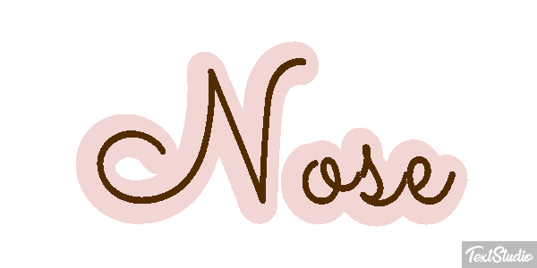 Nose Text effect