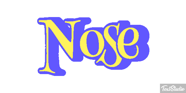 Nose Text effect