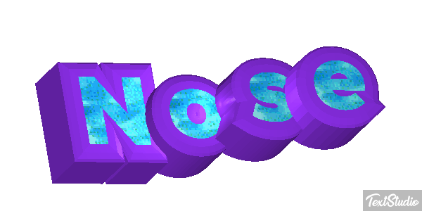 Nose Text effect