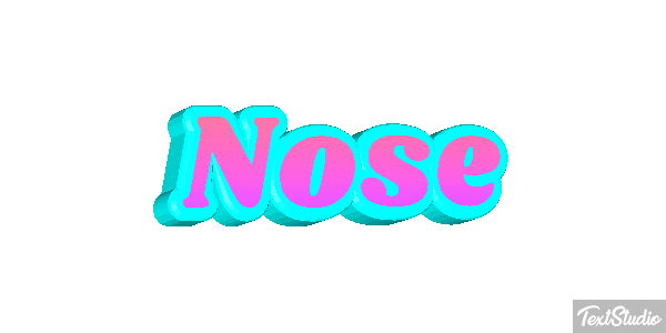 Nose Text effect