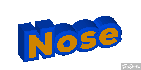 Nose Text effect