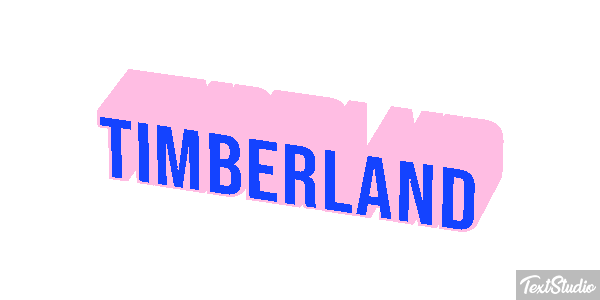 Timberland Effet de texte