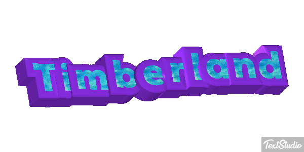 Timberland Effet de texte