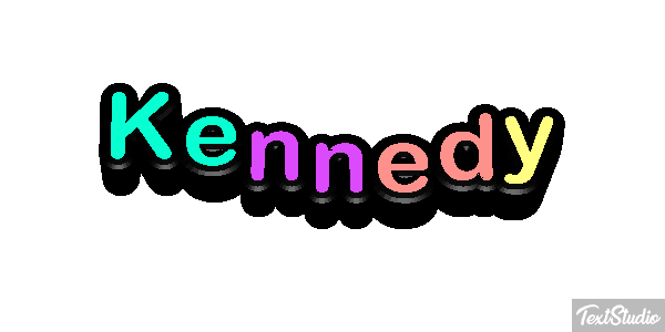 Kennedy テキスト効果