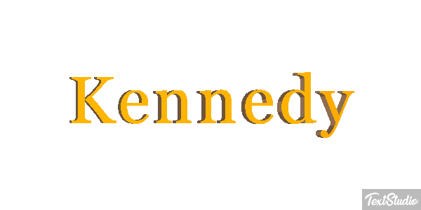 Kennedy テキスト効果